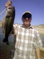 This bass put up one good fight! This bass put up one good fight!
